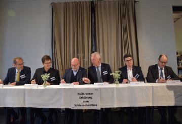 Heilbronner Erklärung Schleusenausbau